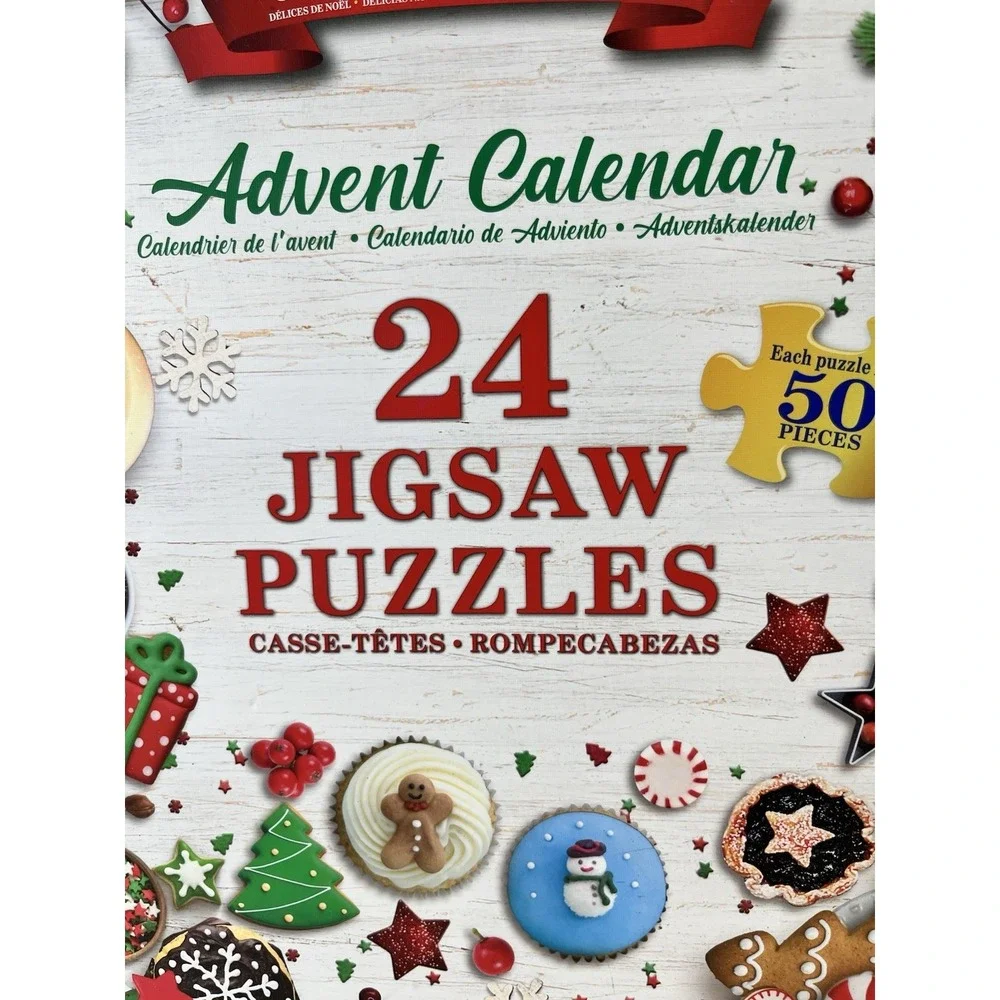 Eurographics: Puzzle Advent Calendar: Christmas Delights - 24 Daily Jigsaws
